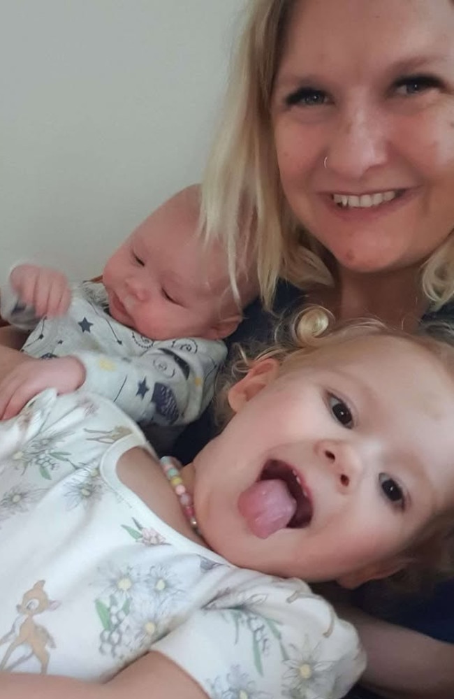 Cassie with her two children Layla and Kynan. She is remembered as a caring and bubbly mum of two who was devoted to her children. Picture: Contributed