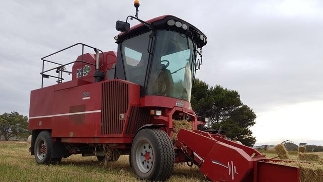 The Canadian-made self-propelled 6240 Bale Baron.