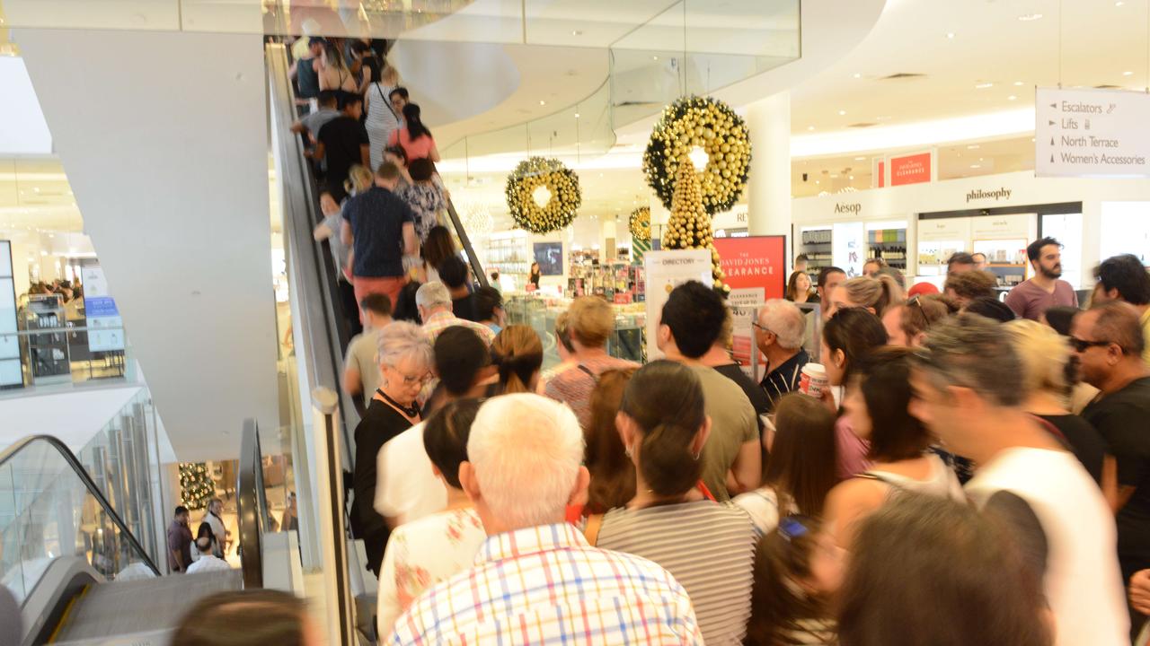 Christmas shopping rises from last year, buoyed by good economic news