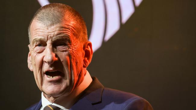 Hawthorn president Jeff Kennett has been hit hard by the contents of the club-commissioned report into the experiences of First Nations players. Picture: Ian Currie