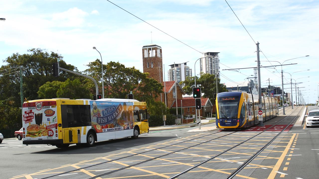 Bus patronage rates are about 84.1 per cent of pre-Covid levels, while light rail passenger levels reached 109.8 per cent of what they were before the pandemic hit. Photo: Kit Wise