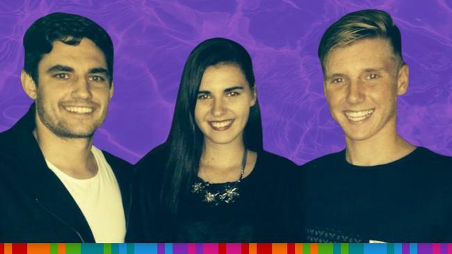 Brittany, Conor and Rhett Nicholas. Brittany took her own life at the age of 24.