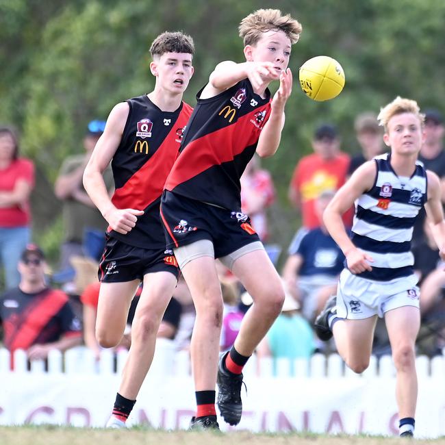 Action from Saturday's McDonaldâ€™s South East Queensland Youth Grand Finals played at Yeronga AFC. 2 September 2023. Picture, John Gass