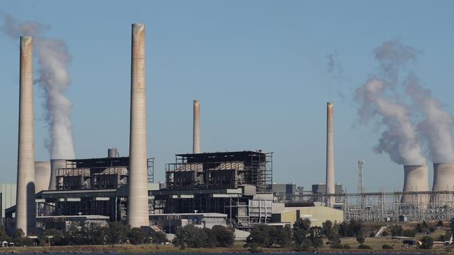 The Liddell coal fired power station in the Hunter Valley. Picture: David Swift.