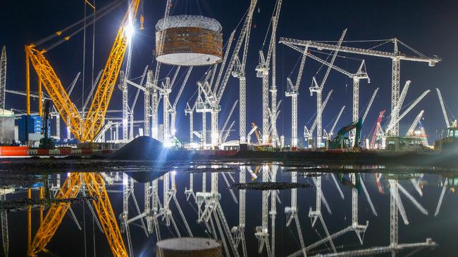 Reactor Unit 1 at Hinkley Point C nuclear power station construction site near Bridgwater, UK. Picture: Bloomberg via Getty Images