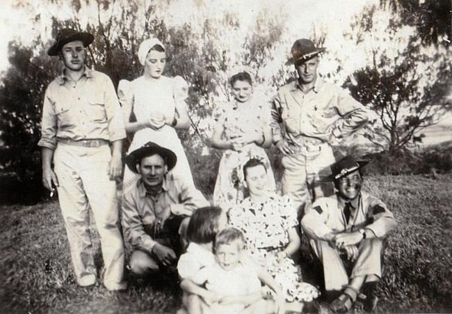 A US military camp outside Rockhampton in the 1940s. Picture: Ozatwar
