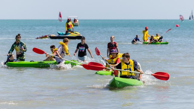 Darwin Beer Can Regatta at Mindil Beach, 2025. Picture: Pema Tamang Pakhrin