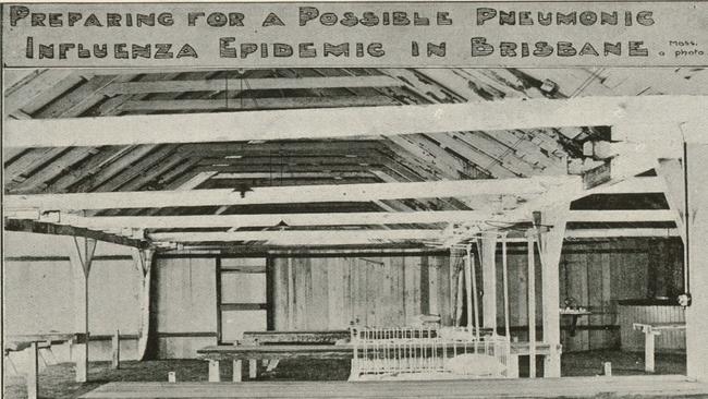 The Royal Brisbane Showgrounds were used during the Spanish flu crisis a century ago. Picture: Supplied Ekka