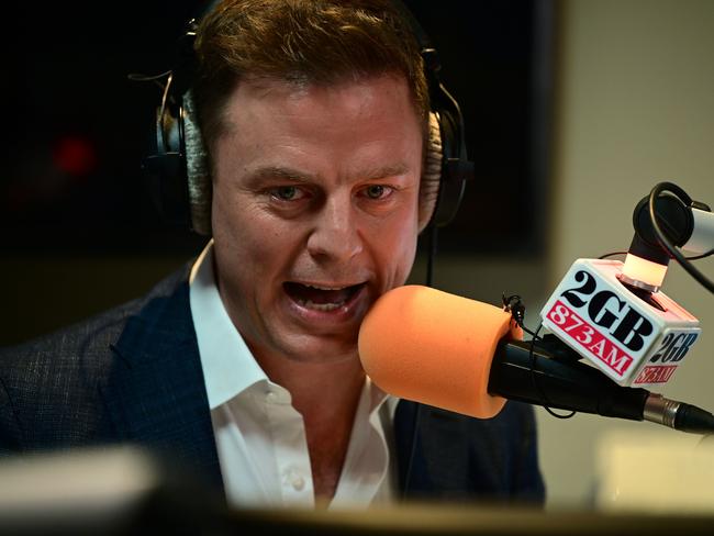 Ben Fordham has taken a swipe at a Wallabies fan embroiled in an ugly incident with England coach Eddie Jones. Picture: Supplied.