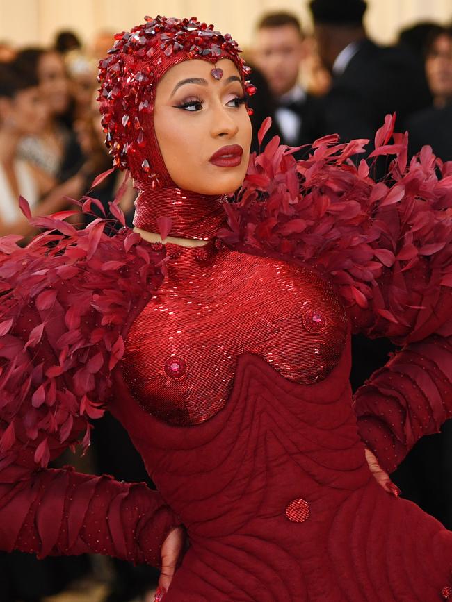 Red hot Cardi B. Picture: Getty Images