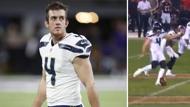 Australian punter makes stunning NFL debut