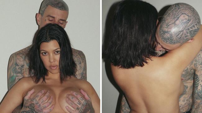 Kourtney Kardashian paid tribute to her husband Travis Barker.