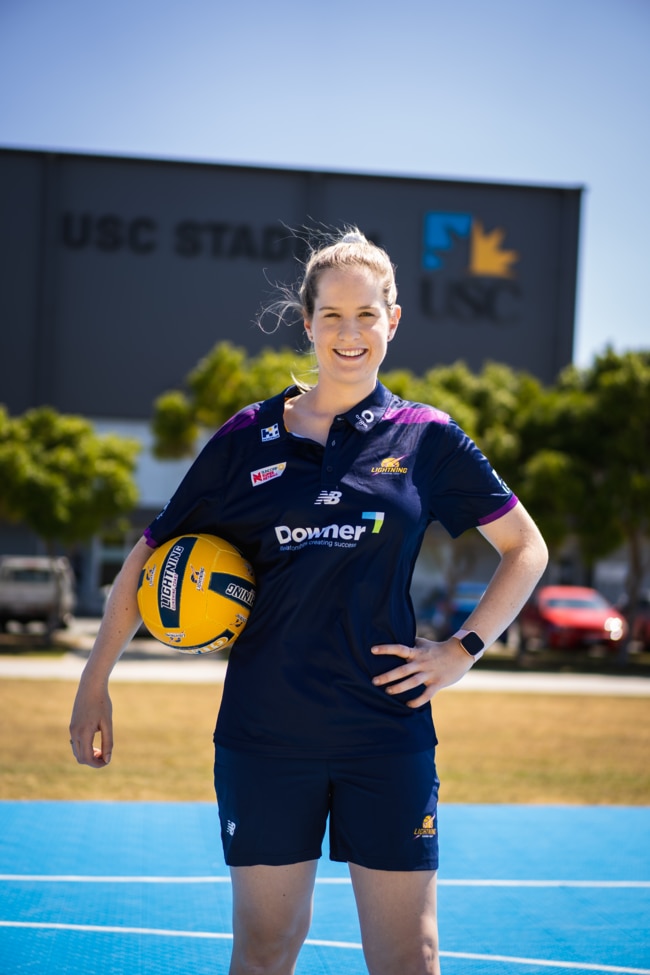 Tara Hinchcliffe will join her twin sister Maddie at the Sunshine Coast Lightning next season.