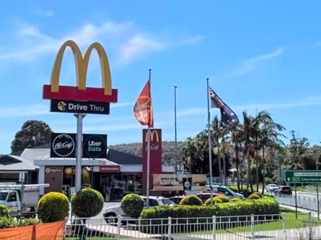 McDonalds at Warners Bay. Picture: Google Maps.