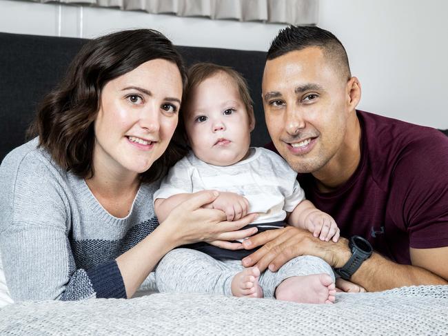 100 seizures a day: Baby Levi’s agonising battle