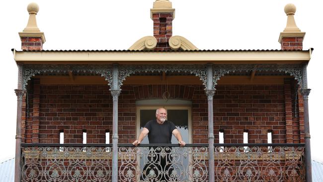 Heritage building specialist Peter Cipollone has restored Thornton Hall in Penrith. Picture: Angelo Velardo