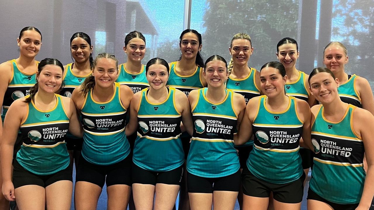 The inaugural North Queensland United squad pictured ahead of the 2025 Ruby North season. Picture: North Queensland United