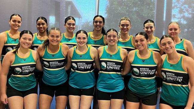 The inaugural North Queensland United squad pictured ahead of the 2025 Ruby North season. Picture: North Queensland United