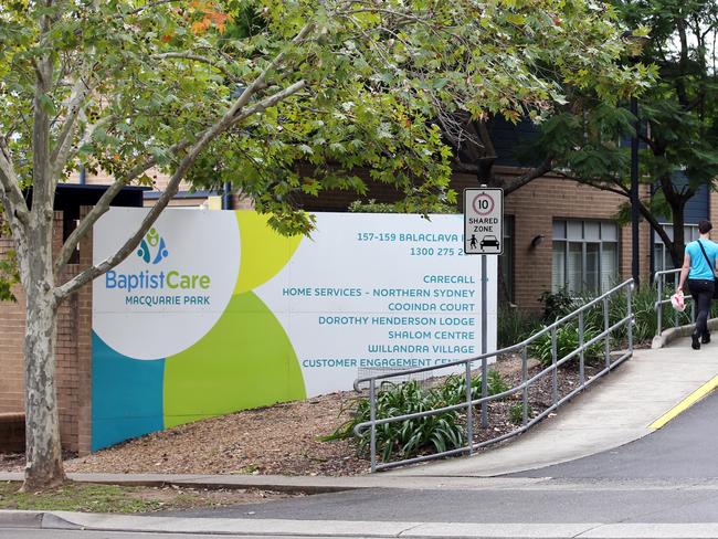 The Dorothy Henderson Aged Care facility is now virus free. Picture: Jane Dempster.