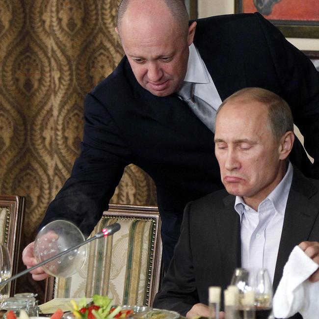 Yevgeny Prigozhin, the catering tycoon who runs Wagner, used to be known as Putin’s chef. Picture: AP/The Times