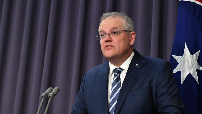 Prime Minister Scott Morrison. Picture: AAP/MICK TSIKAS