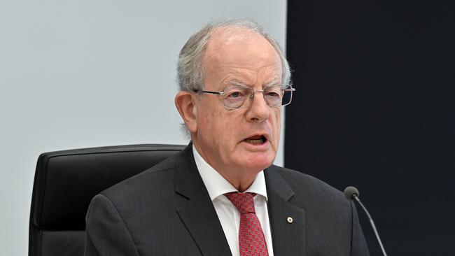 NACC commissioner Paul Brereton in Canberra on Monday. Picture: AAP