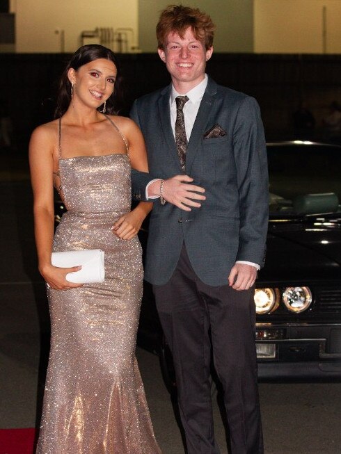 Madison Virdis and Josh Fidge at the 2023 Bundaberg State High School Formal.