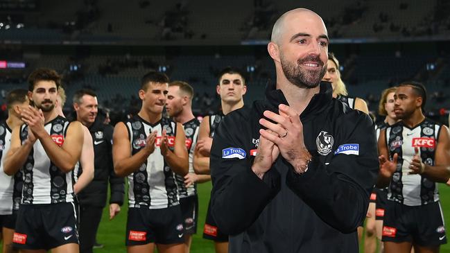 The Pies will miss Sidebottom for at least the next few weeks. (Photo by Quinn Rooney/Getty Images)