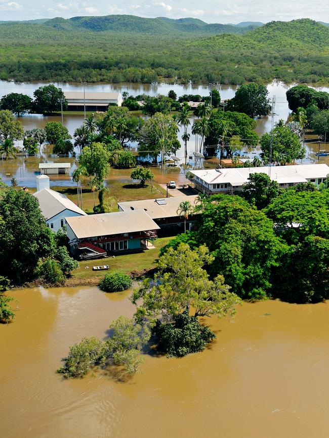 The last major flood in Daly River was in 2018 when water levels peaked at 14.58m.