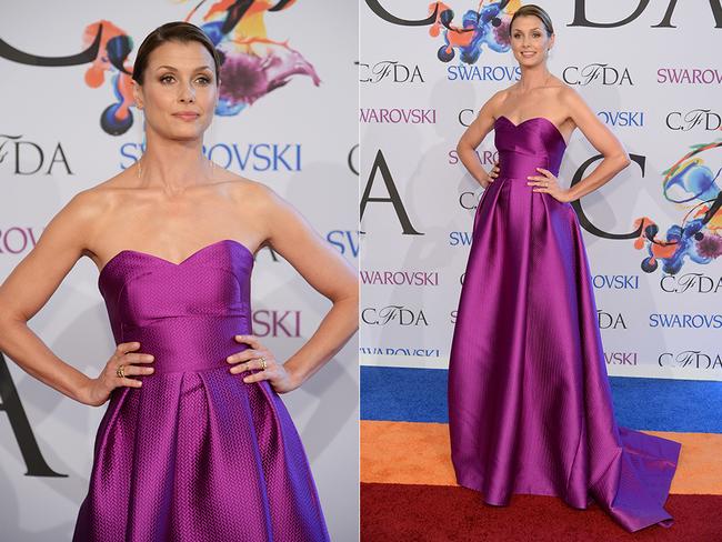 Bridget Moynahan arrives at the 2014 CFDA Fashion Awards in New York City. Picture: Getty