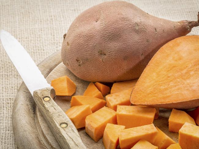 Delicious and nutritious: Sweet potato.