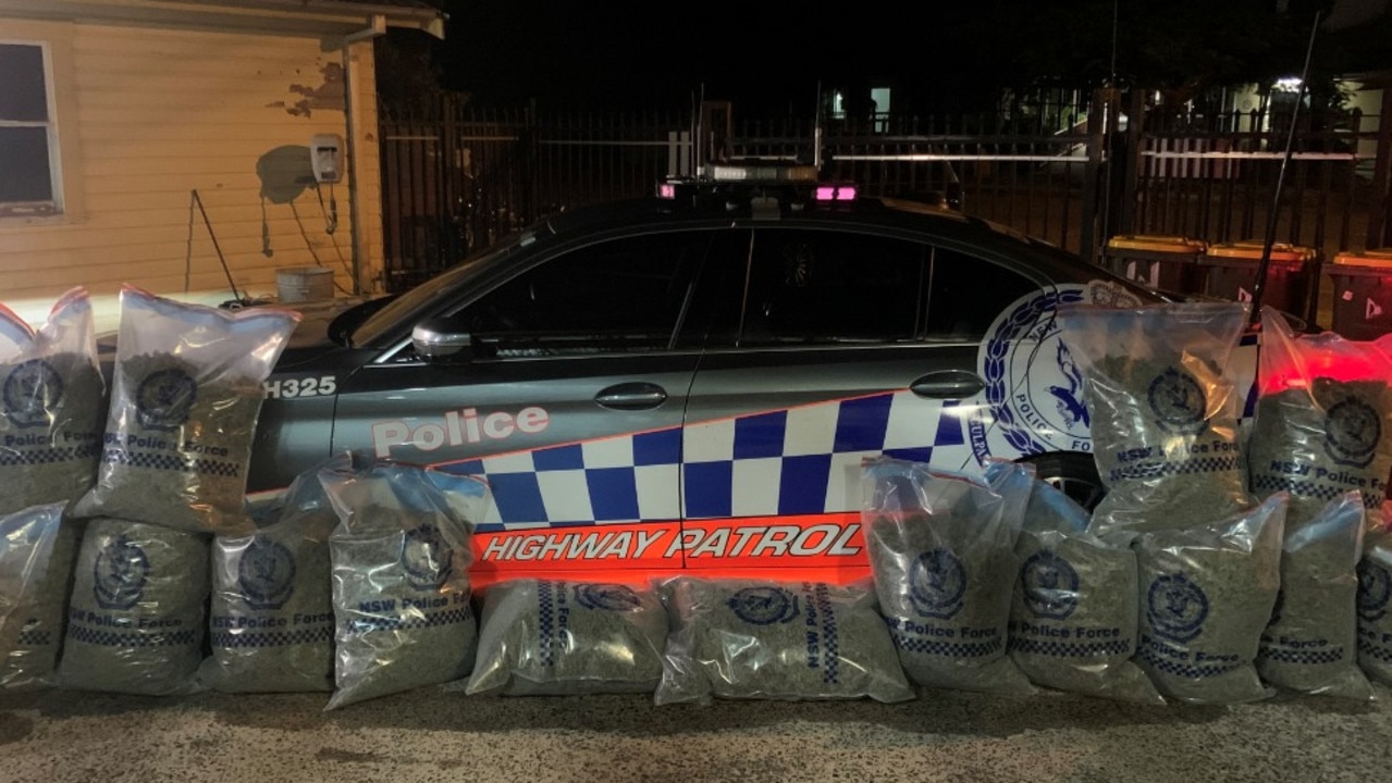 A woman has been charged after police allegedly found 73kg of cannabis during a traffic stop in Byron Bay.