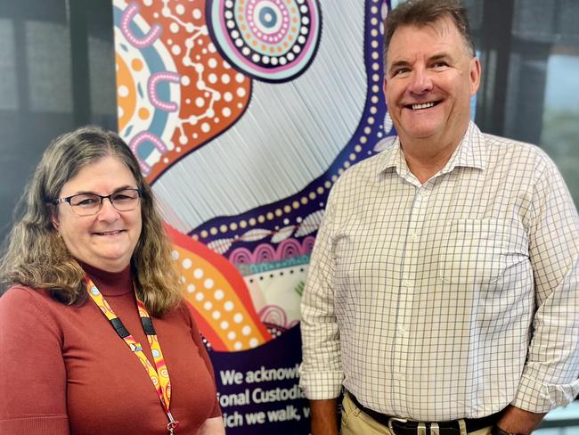 Member for Burnett, Stephen Bennett, met with staff at the Housing Centre on Quay st to announce a much anticipated program designed to provide hot weather relief to social housing tenants. Tuesday 28, 2025.