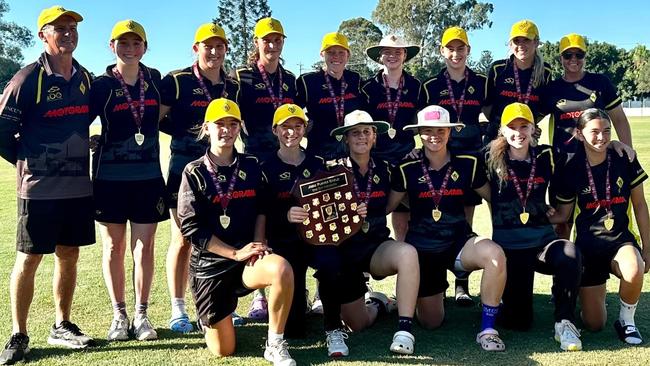 The Jodie Purves One Day Shield Premiers, Western Suburbs District Cricket Club. Pic: Qld Premier Cricket