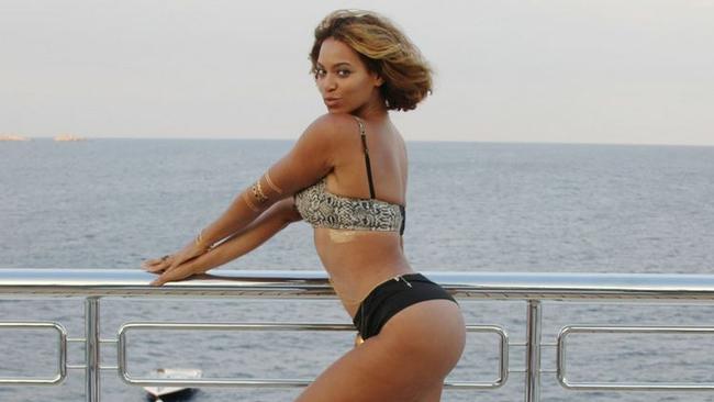 Beyonce’s dangerous curves.