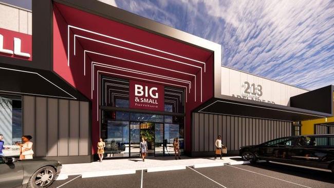 Artist’s impression of bulky goods development in Murray Bridge. Picture: realcommercial.com.au