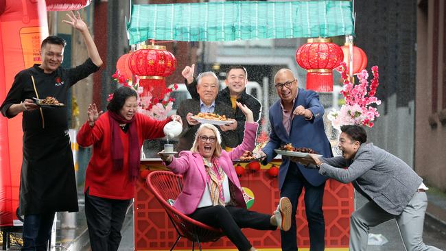 Big things are planned for small streets like Lt Bourke St in Chinatown.. Picture: Alex Coppel.