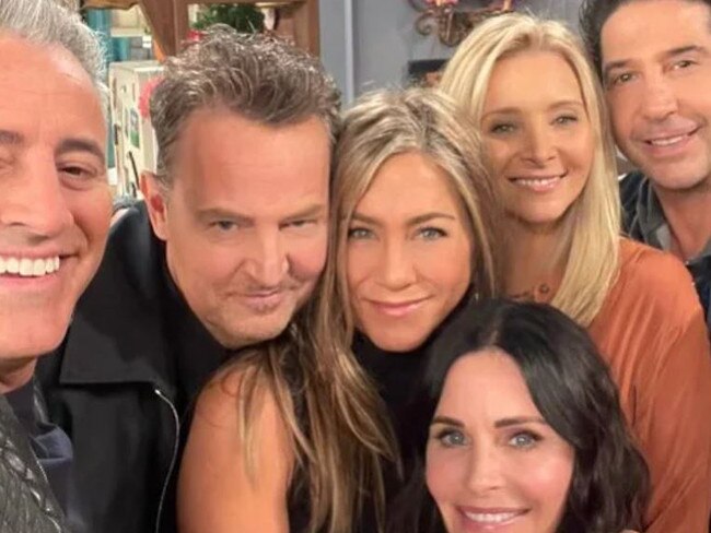 The Friends cast reunited for a special earlier this year. Picture: Instagram