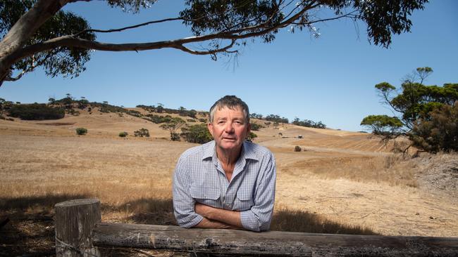 Liberal MP Michael Pengilly has lashed out at the ‘idiocy’ of the state’s Native Vegetation Act, saying the destruction of more than half the island this month ‘proves the old adage ‘burn or be burned’’. Picture: Brad Fleet