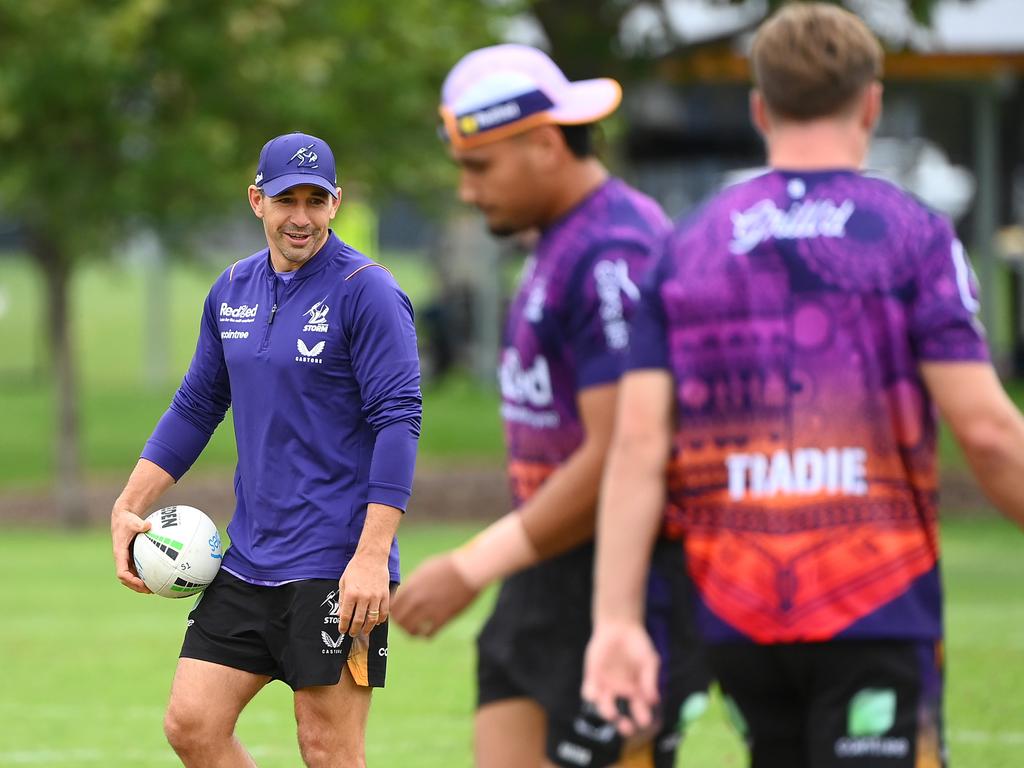 Billy Slater is a leading contender to take over at the Storm should Craig Bellamy retire. Picture: Getty Images