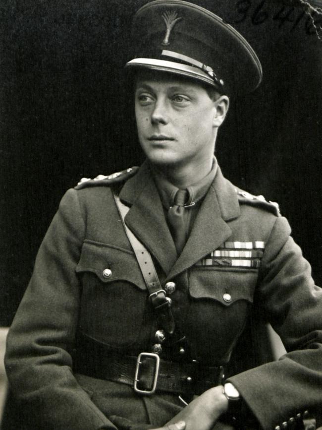 Edward, Prince of Wales as a colonel in 1919.