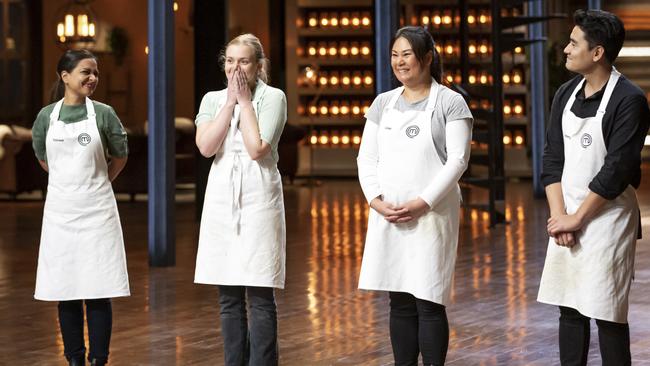 Tasmania's Sabina Newton, 22, won MasterChef’s biggest immunity challenge. Photo: Network 10