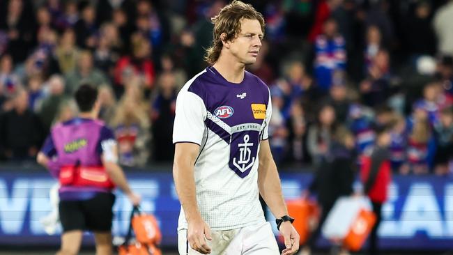 Nat Fyfe doesn’t have a clearly defined role at Fremantle. Picture: Getty Images