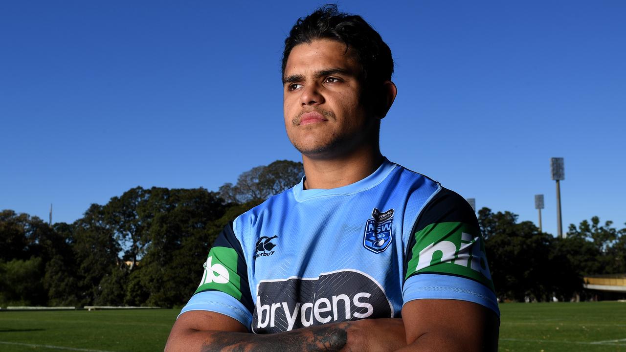 NSW Blues player Latrell Mitchell.