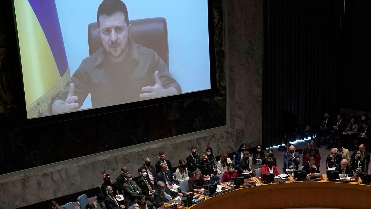 Throw Russia Out Of UN Security Council: Zelensky | The Australian