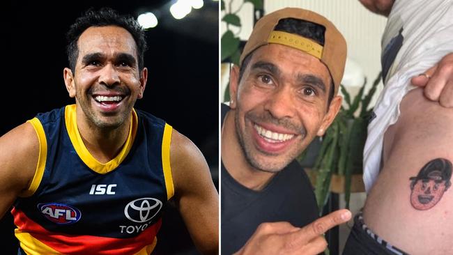 Eddie Betts kicked six goals in his 300th game; that meant his brother-in-law had to follow through on a cheeky bet.