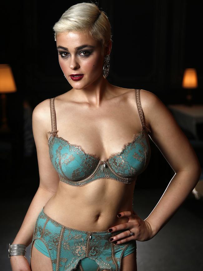 Stefania Ferrario has pleaded with the fashion industry to stop calling her “plus-size”. Picture: Bradley Hunter