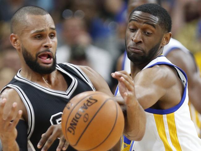 Patty v Ian: Clark had already experienced a little of the Aussie way in the NBA before he landed in the NBL. Picture: Getty Images/AFP