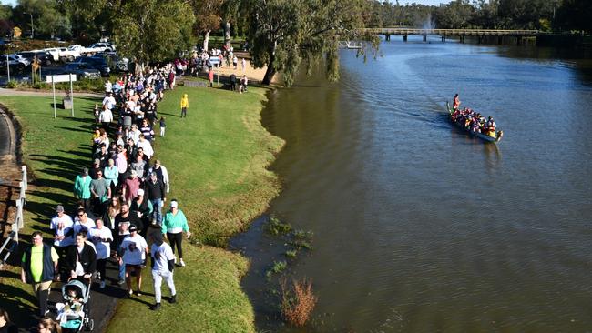 The community of Forbes is holding a Mother's Day walking event around Lake Forbes to honour Molly Ticehurst. Picture: Dane Millerd