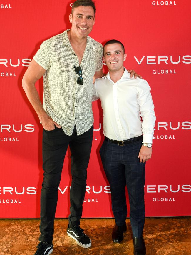 Matthew Richardson and Jackson Meyer at the Verus Global event